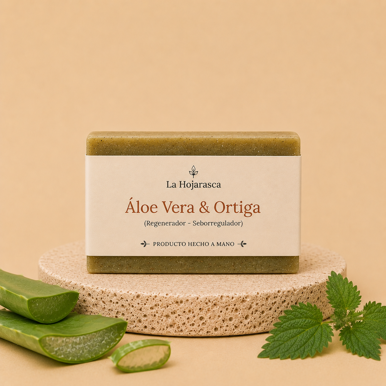 Jabón Aloe vera & Ortiga